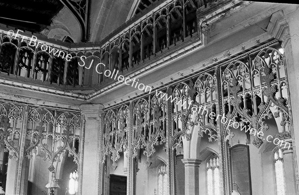 CORNICE OF CHAPEL IN S.AISLE